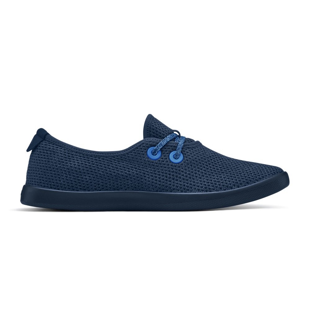 Allbirds Men\'s Tree Skippers - Boat Shoes Blue - IXF895014